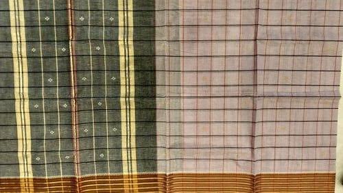 MANAMEDU COTTON SAREES WITH BLOUSE